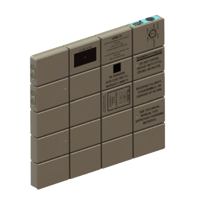 Next-Gen Conformal Body-Worn Battery